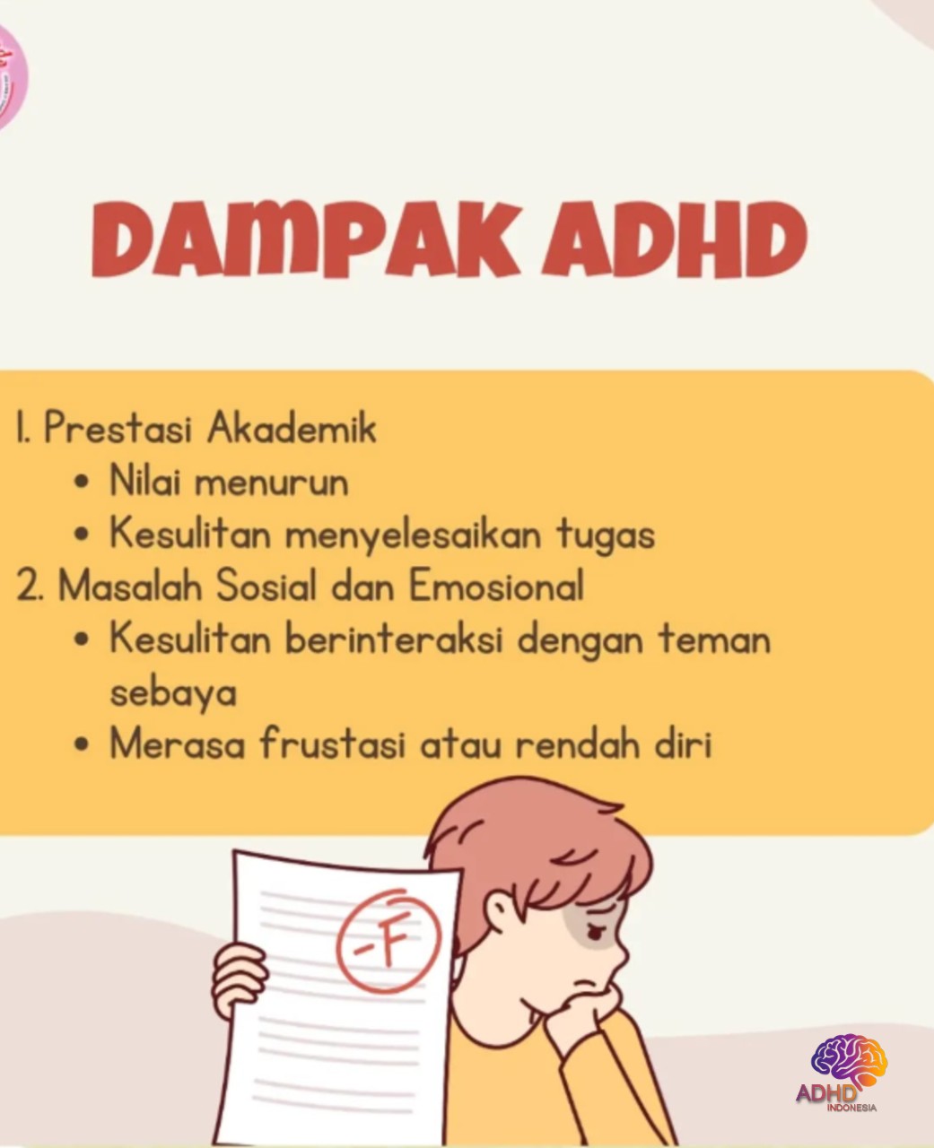Dampak ADHD terhadap Proses Belajar Anak di Kabupaten Mesuji