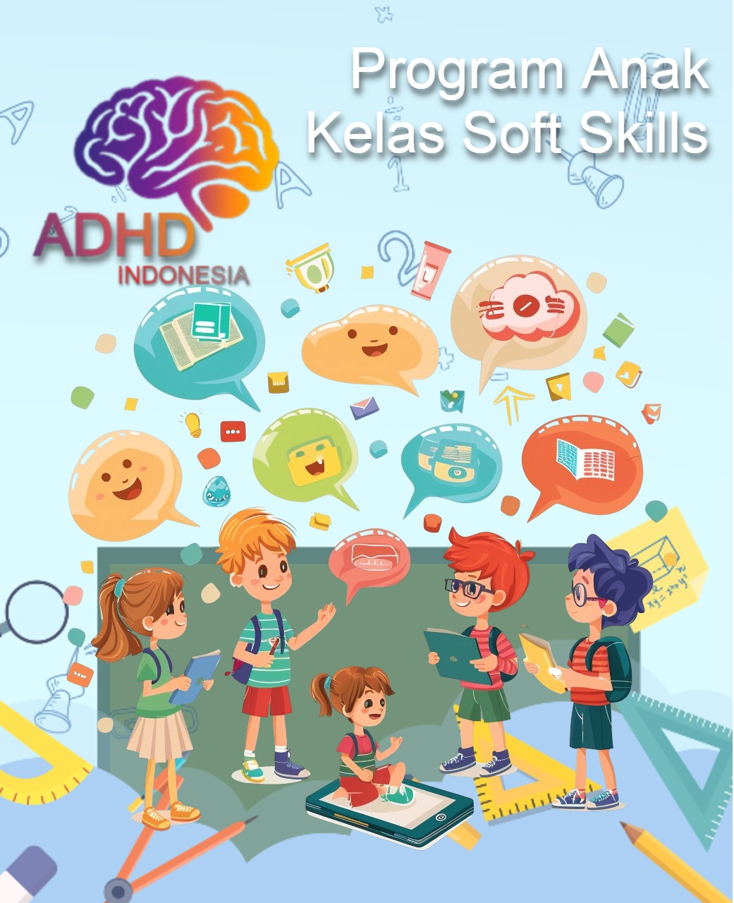 Program ADHD Indonesia Kabupaten Mesuji Kelas Soft Skills Anak ADHD